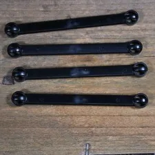 LEGO Black Technic Link 1 x 9 Part No. 32293 Qty 4