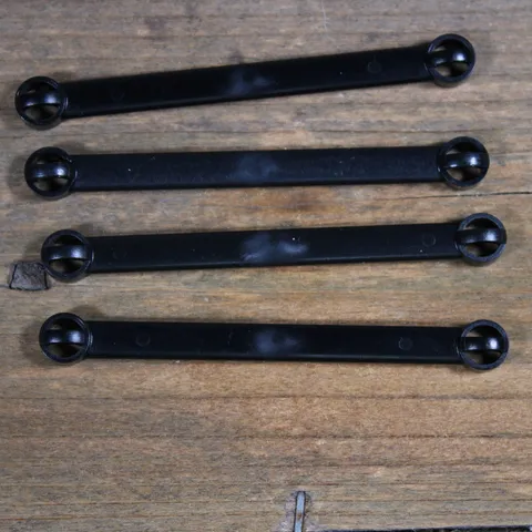 LEGO Black Technic Link 1 x 9 Part No. 32293 Qty 4