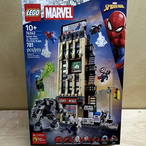 LEGO Marvel Spider-Man 76342 Spider-Man vs. Mysterio Daily Bugle Set, 781 pcs