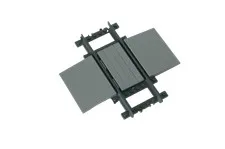 Lego® TRAIN Tracks RC Railway Level Crossing Track Rail GREY
