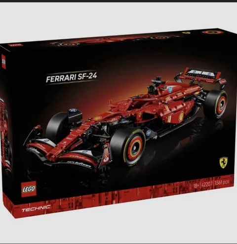 LEGO Technic Ferrari SF-24 42207 Limited Edition Set 1361pcs 18+ 2025