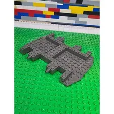 LEGO Dozer Vehicle Base Gray 12x18x1.33 - Rock Raiders - 1999