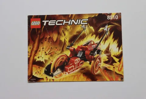 LEGO® Technic™ Robo Riders 8510 Lava Instruction Manual Only!