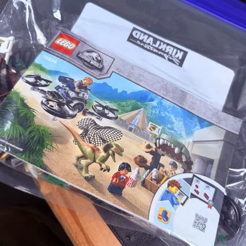 LEGO 75934 Jurassic World Dilophosaurus on the Loose Complete 168pc w/ Instr