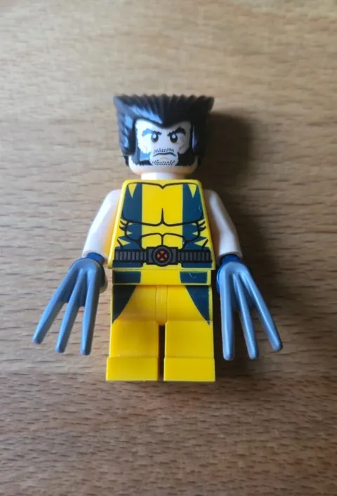 Lego Marvel Super Heroes Wolverine SH0017 Minifigure 6866 Chopper Showdown