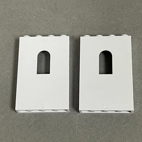 Lego 60808 Light Blue Gray Replacement Parts Pieces Lot of 2