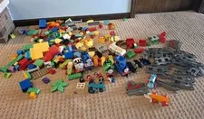 Lego® Duplo TRAIN Thomas & Friends Locomotive Engine, Tracks, Huge Lot, People 