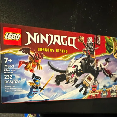 LEGO NINJAGO Dragons Rising Zilvar and Crimtak Set 71863 232pcs 7+