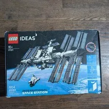LEGO Ideas NASA International Space Station 21321 Retired Set Box Wear