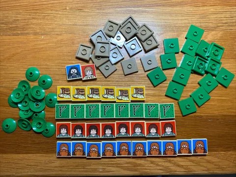Replacement Tiles for Lego 3920 Hobbit An Unexpected Journey Game