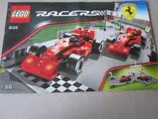 Lego Racers Instructions Instruction 8123 Ferrari