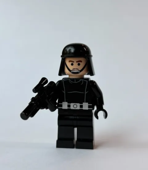 Lego Imperial Officer Minifigure Star Wars 10188 8038 black helmet sw0208 lot