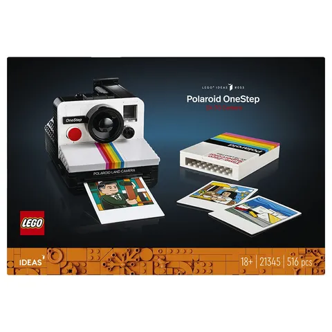 LEGO Ideas Polaroid OneStep SX-70 Camera Set 21345 New Sealed