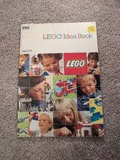 LEGO 250 Idea Book FULL Sticker Sheet VTG 1987 80s Space Castle Knight Town EUC