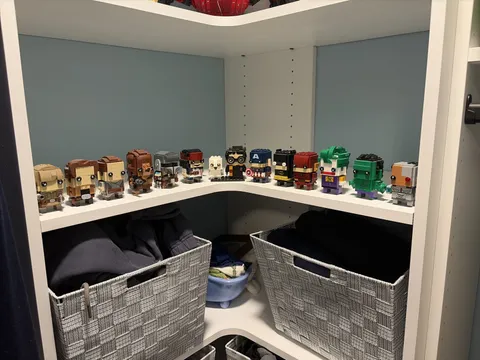 LEGO BrickHeadz Lot of 14 Star Wars Marvel DC Harry Potter Built Complete