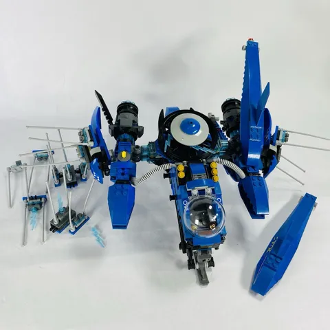 Incomplete! LEGO The LEGO Ninjago Movie: Lightning Jet Set 70614