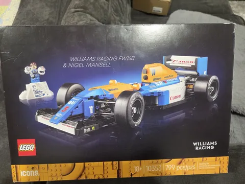 LEGO Icons Williams Racing FW14B & Nigel Mansell - New Sealed #10353