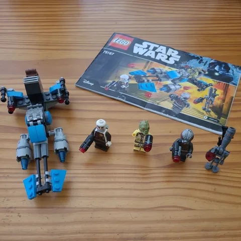 LEGO Star Wars: Bounty Hunter Speeder Bike Battle Pack (75167) Missing 2 pieces