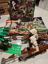 Vintage LEGO Star Wars: Speeder Bikes (7128) 90%  COMPLETE with box and Manuals