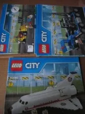 Lego City Building Instructions Instruction 60080 Pieces 1,2,3 Parts 1,2,3