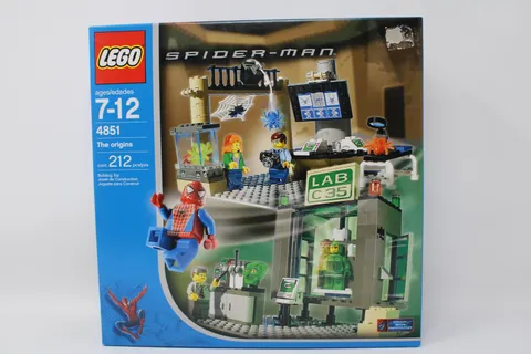 LEGO 4851 Spider-Man and Green Goblin Origins NEW SEALED