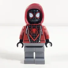 Lego Miles Morales Minifigure Marvel Super Heroes Spider-Man 76324 76276 sh0943