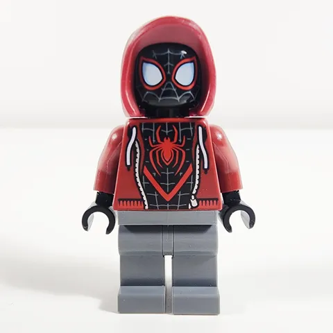 Lego Miles Morales Minifigure Marvel Super Heroes Spider-Man 76324 76276 sh0943