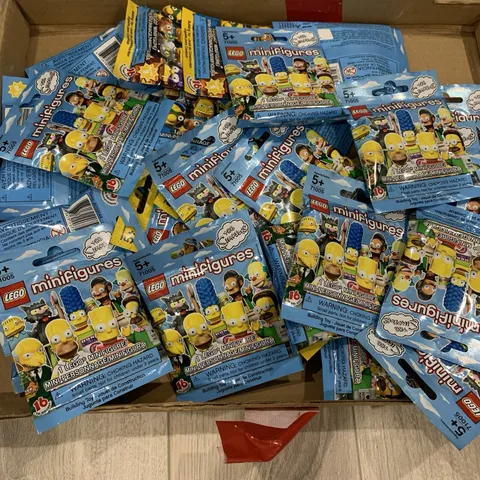 LEGO Simpsons SEALED Complete Series 1 and 2 71005 71009 Set of 32 Minifigures