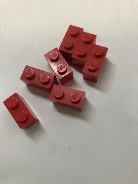 LEGO Red Parts~7-1x2 Red