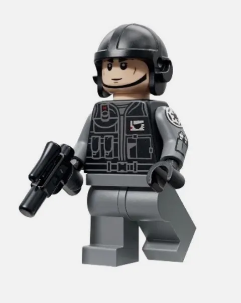 LEGO Star Wars: 75459 New Imperial Shuttle PILOT Minifigure + goggles