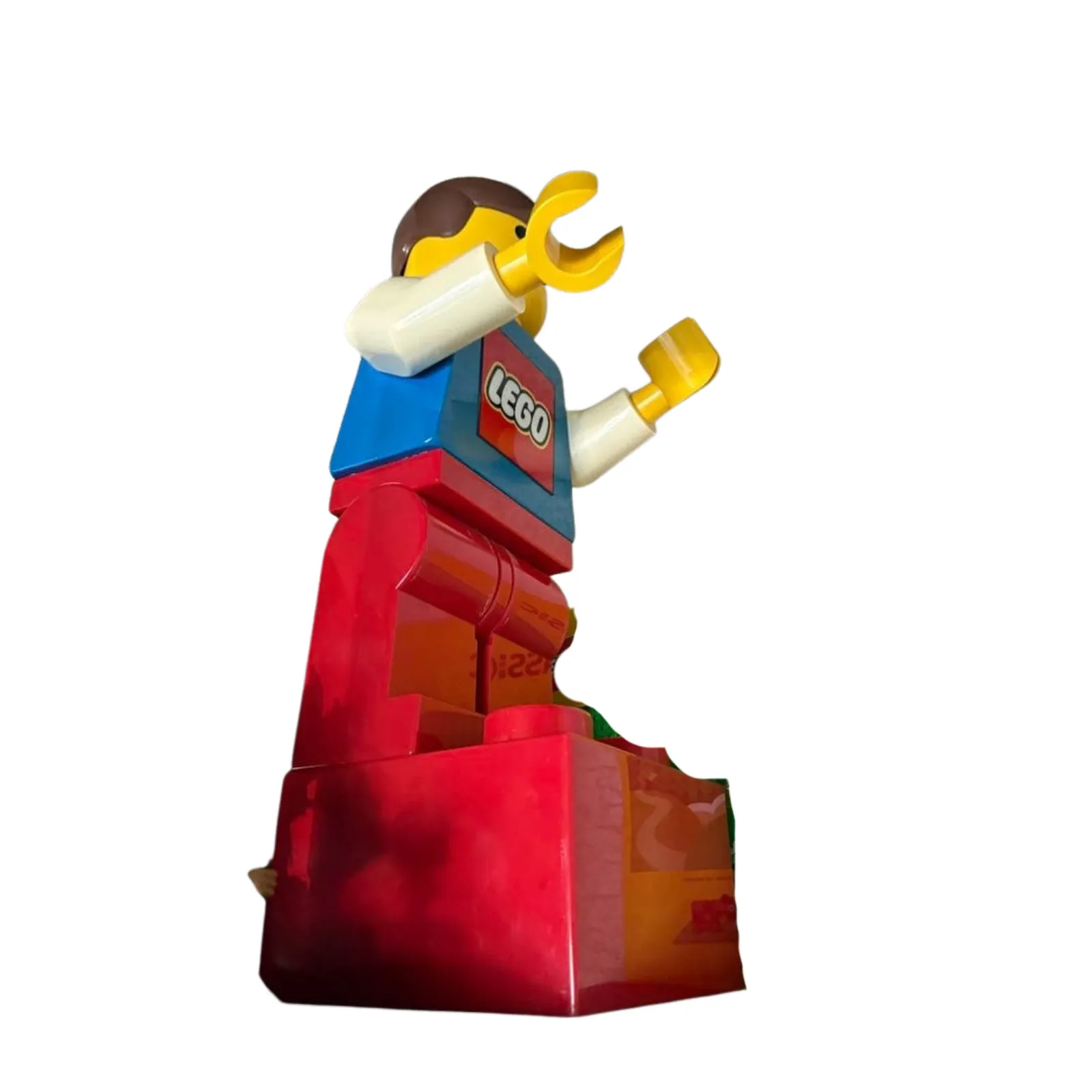 LEGO Jumbo Figure Big Fig Minifigure Boy 16.1in tall