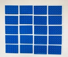 LEGO Part 3032 (Qty 20) 4x6 Rectangular Plate  Available in 8 Colors NEW
