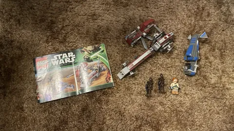 LEGO Star Wars 75012 BARC Speeder NO CAPTAIN REX AND MISSING SPEEDER PIECE
