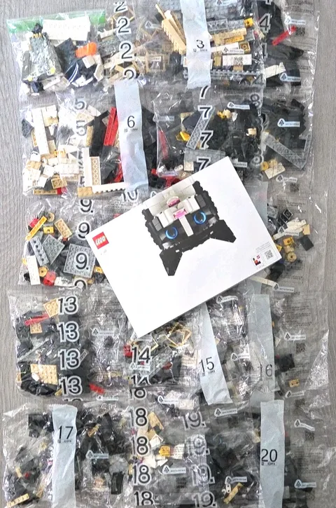 LEGO Ideas 21349 Tuxedo Cat Complete Set Sealed Bags 2-20 w/ Manual No Box