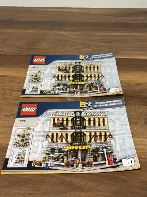LEGO Grand Emporium 10211 Instructions Books 1 And 2 ONLY