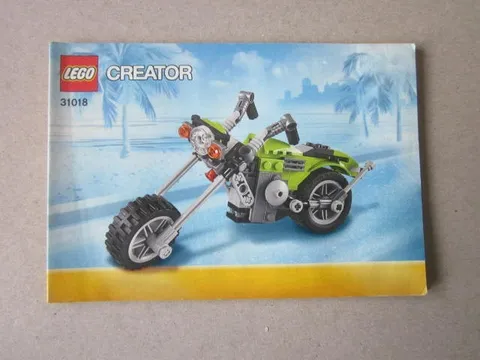 Lego Building Instructions Instruction Creator 31018 Green Chopper Green Chopper 