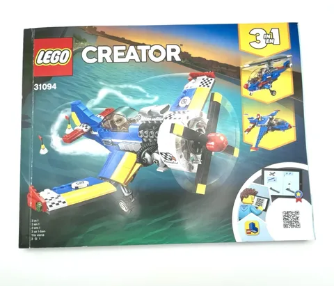 LEGO Manual only 31094 Creator 3 in 1 Airplane Helicopter Jet Paper Instructions