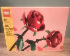 LEGO Roses 40460 Botanical Collection Complete Set 120 pcs Ages 8+