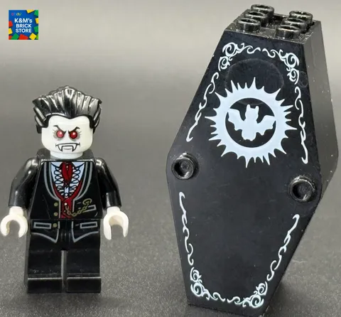 LEGO Monster Fighters 9464 Lord Vampyre Minifigure with Coffin