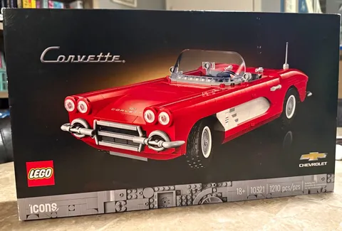 LEGO Icons: Chevrolet Corvette 10321 1210pcs New