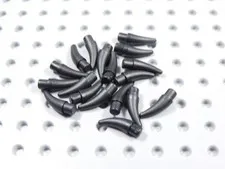 LEGO Lot of 18 Black Small Barbs Horns Weapon Minifig BM