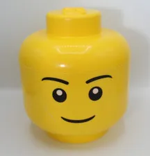 LEGO Giant Figure Head for Storage Container - 11" tall