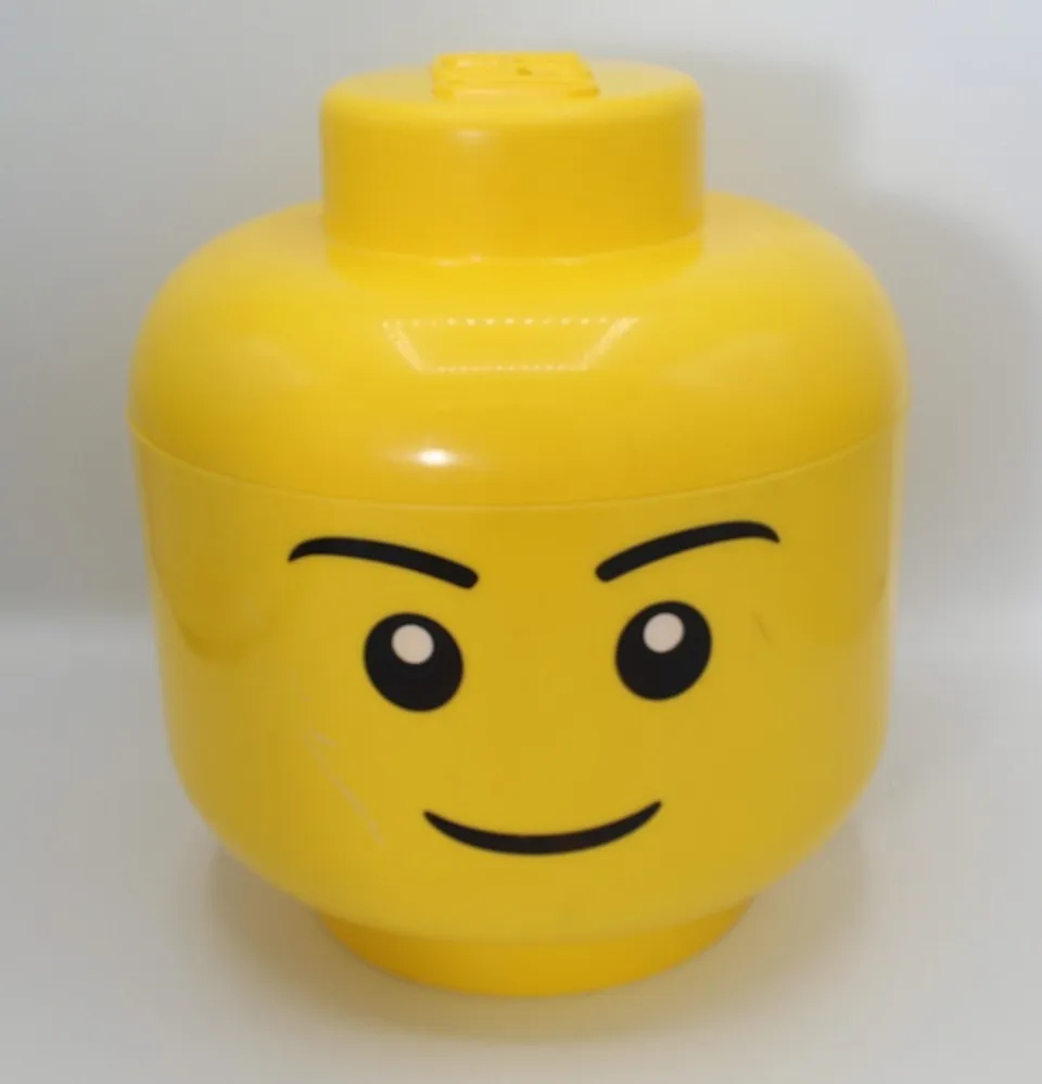 LEGO Giant Figure Head for Storage Container - 11" tall