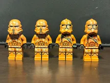 LEGO Star Wars desert trooper bundle.