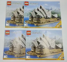 LEGO Creator Expert SYDNEY OPREA HOUSE Replacement Instruction Manuals Lot 10234
