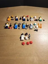 LEGO ~ Mixed Lot Of 10 Minifigures With Accessories ~ Study Space Expedition 