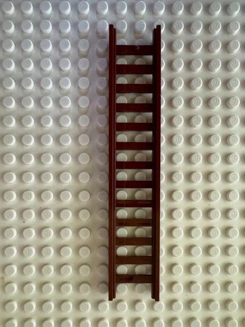 LEGO Ladder 14 x 2 1/2 with 13 Rungs 4207 Reddish Brown