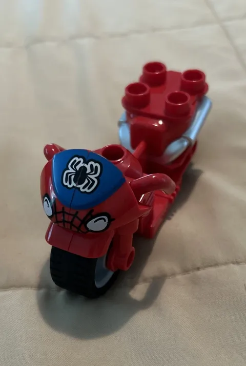 Lego Duplo Red Motorcycle Marvel Spider-Man Bike Motorbike Cycle Replacement