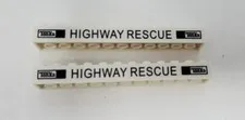 Lego Tonka Highway Rescue Bricks Black & White
