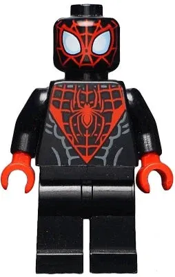 LEGO® Minifigure Super Heroes sh0190 Spider-Man (Miles Morales) Red Webbing on H